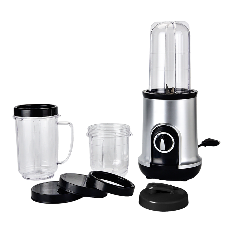 Black Mini Blender cu 1,0L/0,75L Jar de blender
